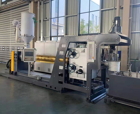 जिपर पीईटी मोनोफिलामेंट यार्न बनाने की मशीन 7.5KW उच्च सटीकता